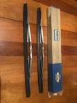 Nos (2) 60-63 Ford Truck Stainless Steel 16 Inch Wiper Blades Oem C1TZ-17528-A. Fixed Price $50.00.
