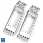 1969 Impala Caprice 427 Front Side Marker Light Chrome Bezel Gm 3949288 Pair. Fixed Price $98.99.