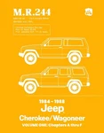 1984 - 1988 Jeep Cherokee / Wagoneer Shop Manual M.r. 244. Fixed Price $78.23.
