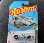 Hot Wheels Ford GT40 Mk.iv 1967 Light Blue Retro Racers Diecast Lemans Car. Fixed Price $10.00.