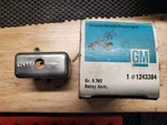 1974-1975 Chevrolet Corvette Start Override Relay Gm 1243384 Rare Nos. Fixed Price $309.99.