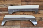 Oem Ford 1956 Lincoln Premiere 4 Door Fender Skirts With Trim Mouldings Nice. Fixed Price $100.00.