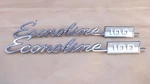 Nos 1968 1974 Ford Econoline 100 Door Emblems / Name Plates Original Fomoco Pair. Fixed Price $299.99.
