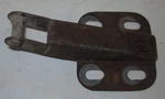 Sunbeam Alpine Iii Iv Tiger Trunk Latch Striker Plate Used W/ Bend Orig. Fixed Price $25.00.