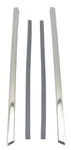 Quarter Window Vertical Moldings 68-72 Chevelle Gto. Fixed Price $113.42.