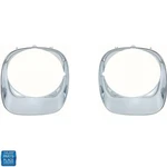 74-76 Firebird / Trans Chrome Headlamp Headlight Bezels Pair. Fixed Price $227.99.