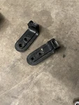 86-91 Mazda RX7 Fc Oem Convertible Top Mounting Brackets X2. Fixed Price $15.00.