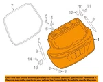 Ford Oem 15-19 Mkc Gate-lift EJ7Z7840010C. Fixed Price $1331.68.