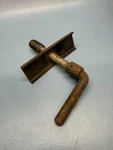 Jaguar Etype , Xke Or Saloon Spare Wheel Clamp Assembly Bd 11007. Fixed Price $40.00.