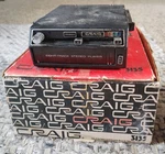 Vntg 1970 Craig Model 3135 Eight Track Car Stereo Player Original Box Manual. Fixed Price $49.99.