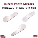 Intraoral Photography Mirrors Buccal Narrow Wide Rhodium-coated Glass Single. Fixed Price $280.59.