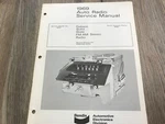 1969 Ford Galaxie Am/fm Stereo Used Bendix Auto Radio Service Manual (24 Pages). Fixed Price $60.00.