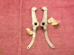 1937-1938 Ford Brake Operating Levers, Nos 78-2088/9-B Car & Pickup. Fixed Price $40.00.
