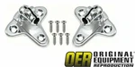 New Oer 1956-1958 Oldsmobile Passenger Car Chrome Sunvisor Support Brackets Pair. Fixed Price $52.95.
