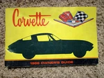 1966 Corvette Factory Gm Owners Manual First Edition Part # 3879852 W/ 1/2 Card. Fixed Price $450.00.