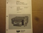 1969 Lincoln Bendix Am Fm Signal Seeker Radio Service Manual. Fixed Price $9.00.