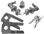 1965-66 Ford Mustang Ignition & Door Lock W/ Pony Keys New Dii. Fixed Price $66.59.
