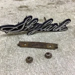 70 71 72 Buick Skylark Gs Stage 455 Grille Emblem 1231817 Complete. Fixed Price $48.00.