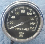 Cool 60S 70S Stewart Warner 160 Mph Speedometer Hot Rod Hemi 1932 Ford Ensign. Fixed Price $195.00.