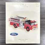 Hallmark Keepsake Ford C8000 Fire Brigade Light Up Christmas Ornament. Fixed Price $15.00.