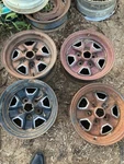 14X6 Oldsmobile Cutlass Wheels 442 1972 1970 Supreme Rallye 1969 350. Fixed Price $199.00.