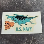 Vintage Ed Roth Decal Us Navy Chopper Bobber Hot Rod Skull Rat Fink Old. Fixed Price $39.99.