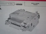 1960 Buick 980051 Sonomatic Radio Photofact. Fixed Price $10.00.