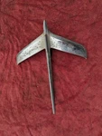 Vintage 1956 Plymouth Fury Belvedere Chrome Hood Ornament #1646428 Bird Airplane. Fixed Price $80.00.