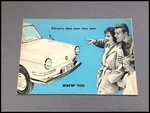 1960 Bmw 700 Foldout Vintage Car Sales Brochure Catalog. Fixed Price $15.96.