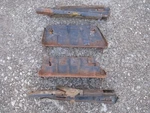 Mopar 1966 1967 Body Bucket Seat Track Set Passenger Rh Side Gtx Coronet R/t. Fixed Price $224.99.