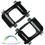 Pair For Chevy Blazer S10 Gmc Jimmy S15 Rear Lh & Rh Leaf Spring Shackle Kit. Fixed Price $31.88.