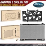 Radiator & Cooling Fan Assembly Kit For Nissan Altima 2002-2006 2.5L Automatic. Fixed Price $194.99.
