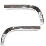 67-67 Cutlass 442 Fender Eyebrow Chrome Moldings Rh Lh Pair Gm 393325 393326. Fixed Price $75.99.