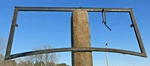 Vintage Front Window Frame 36.5 X 15 Ford CHEVY-22 23 24 25 26 27 28 29 30 31. Fixed Price $149.98.