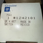 Gm 1242101 TH400 Downshift Switch 1969-86 Chevelle Cutlass Regal Corvette Nos. Fixed Price $50.74.