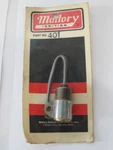 Mallory #401 Ignition Condenser Magneto Distributor Vintage Nos. Fixed Price $55.00.