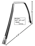 1968-72 Chevrolet El Camino & 71-72 Gmc Sprint Door Window Frame Lh New. Fixed Price $159.83.