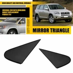 2PCS Lh Rh View Mirror Fender Corner Triangle Trim Cover For Toyota RAV4 2009-12. Fixed Price $13.29.