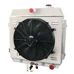 3 Row Radiator Shroud Fan Thermostat Relay 1955-57 Chevy Nomad Bel Air Delray V8. Fixed Price $460.99.