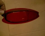 Porsche 3260 Left Rear Red Tail Lens Original Should Fit 1956-65. Fixed Price $30.00.