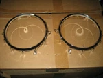 New B7A13489B Tail Light Sleeves 1957 Ford Fairlane 500 Custom With Backup. Fixed Price $60.00.