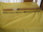 Nos 65 Ford Country Squire Rh Lh Front Fender Name Plate Script #C5AZ-16098-D. Fixed Price $60.00.
