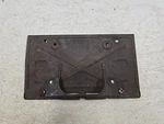 1970-1977 Camaro Rear License Plate Mounting Bracket Fuel Door Gm 3962910. Fixed Price $20.00.