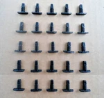 (25PCS) Door Weatherstrip T-clips! For Classic Chevy Old Pontiac Buick Caddy Etc. Fixed Price $38.00.