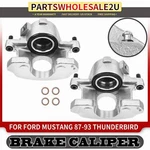 2X Front Lh & Rh Disc Brake Caliper Ford Mustang 87-93 Thunderbird 1987-1988. Fixed Price $147.99.