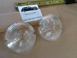 New Pair Of Replacement 1953 Chevrolet Front Park Light Lens Covers !. Fixed Price $25.99.