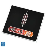 1967 Oldsmobile Cutlass 442 Dash Emblem. Fixed Price $42.99.