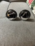 Nos 1971 1972 1973 Ford Mustang Factory Twist Style Hood Pins Pair Chrome. Fixed Price $249.99.