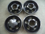 Mopar Rally Wheel Center Domes 72 73 Charger Challenger Cuda 74 Duster Dart. Fixed Price $99.99.