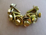 Correct Door Hinge Bolts! All 1960-80'S Gm Car/truck Malibu Ss Skylark Gto Etc. Fixed Price $28.00.
